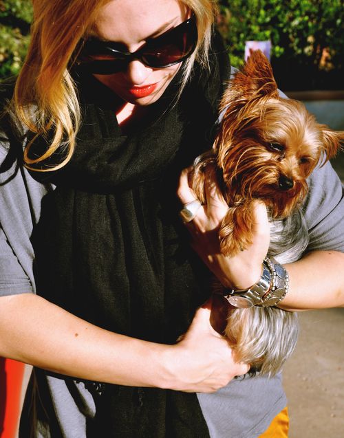 Roxy and I scarf