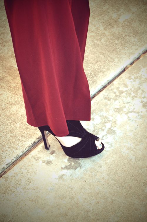 Red pants prada Red pants prada