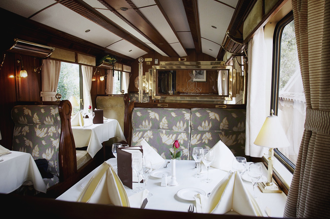 hiram bingham orient express interior - Allyson in Wonderland