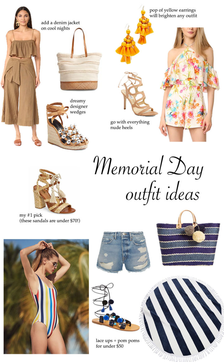 Memorial Day outfit ideas... because the holiday is almost here