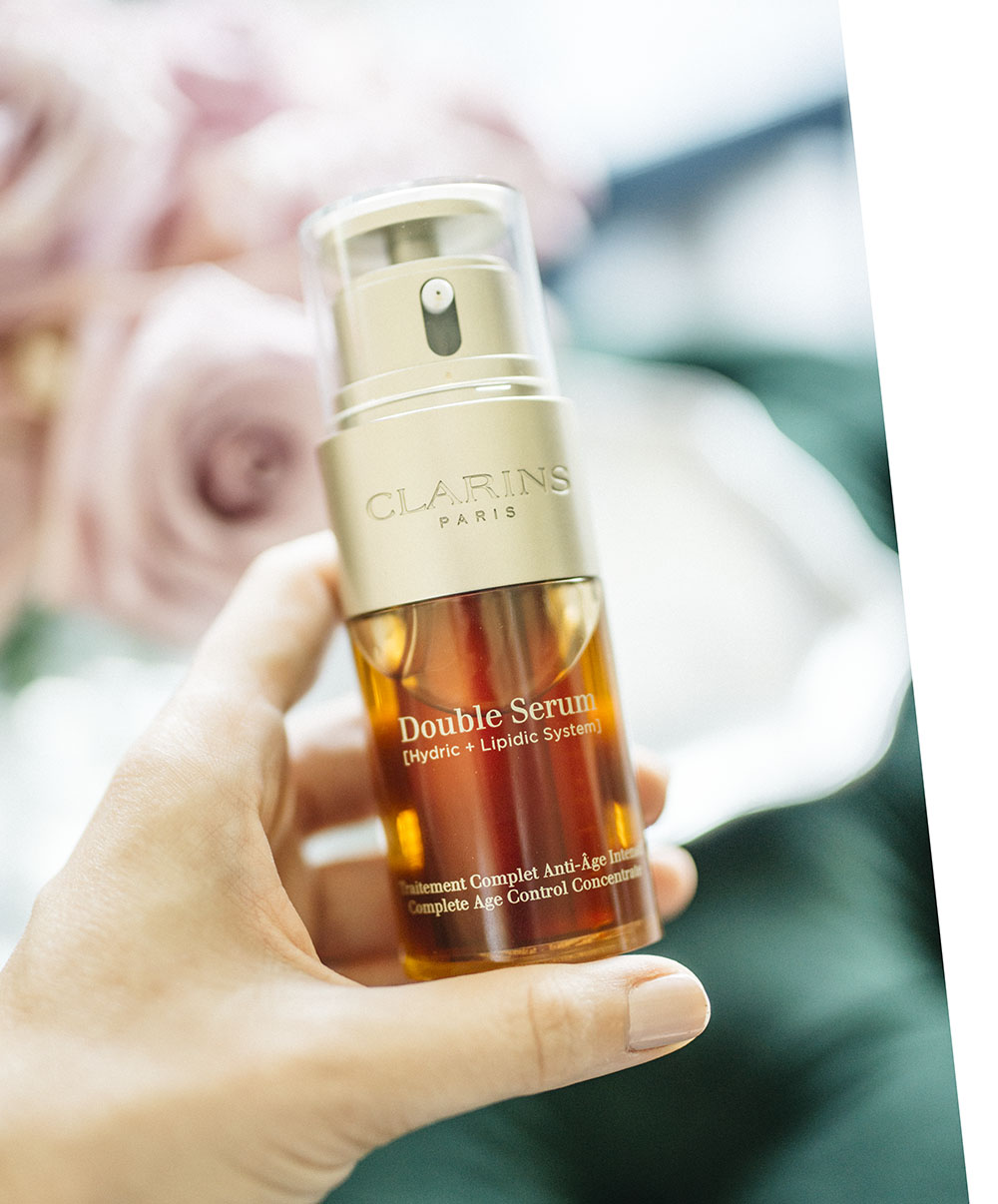 Beauty Talk /// Does Clarins double serum work? Allyson in Wonderland